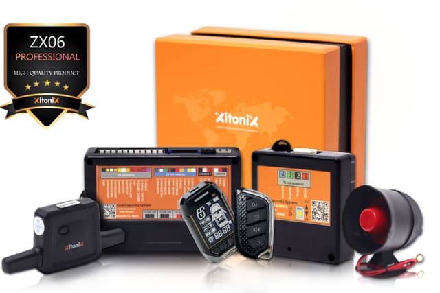 دزدگیر و ردیاب تصویری مدل ZX06(پرفشنال)